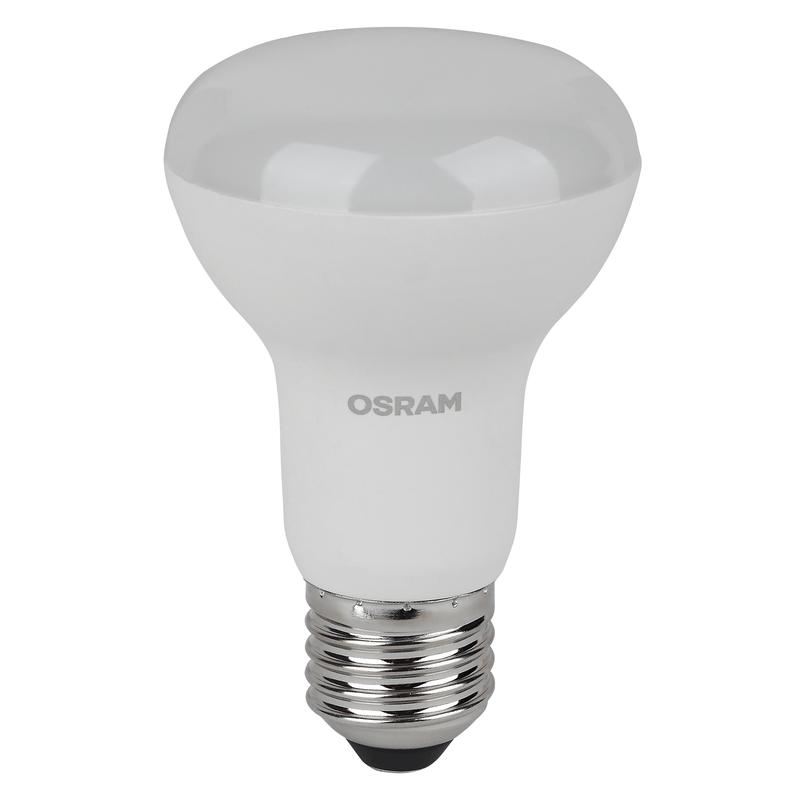Лампа светодиодная LED Value LV R63 60 8SW/865 8Вт рефлектор матовая E27 230В 10х1 RU OSRAM 4058075581944 1