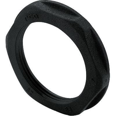 Гайка пластмассовая ISO 50 RAL 9011 Leg 386677