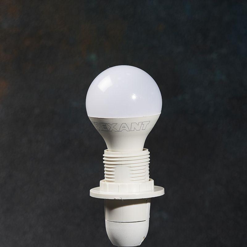 Лампа светодиодная 7.5Вт GL шар 4000К нейтр. бел. E14 713лм Rexant 604-032 3