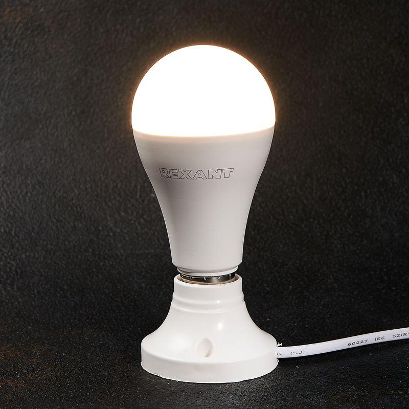 Лампа светодиодная A60 20.5Вт Груша 2700К тепл. бел. E27 1948лм Rexant 604-013 4