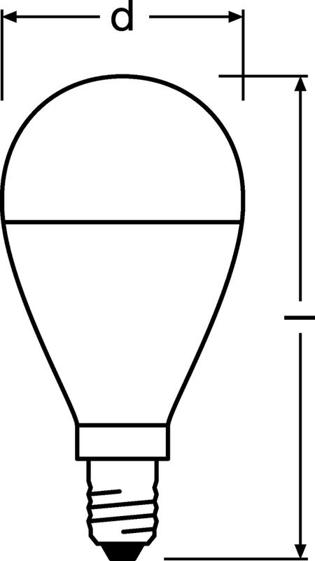 Лампа светодиодная LED Value LVCLP75 10SW/865 10Вт шар матовая E14 230В 10х1 RU OSRAM 4058075579774 1