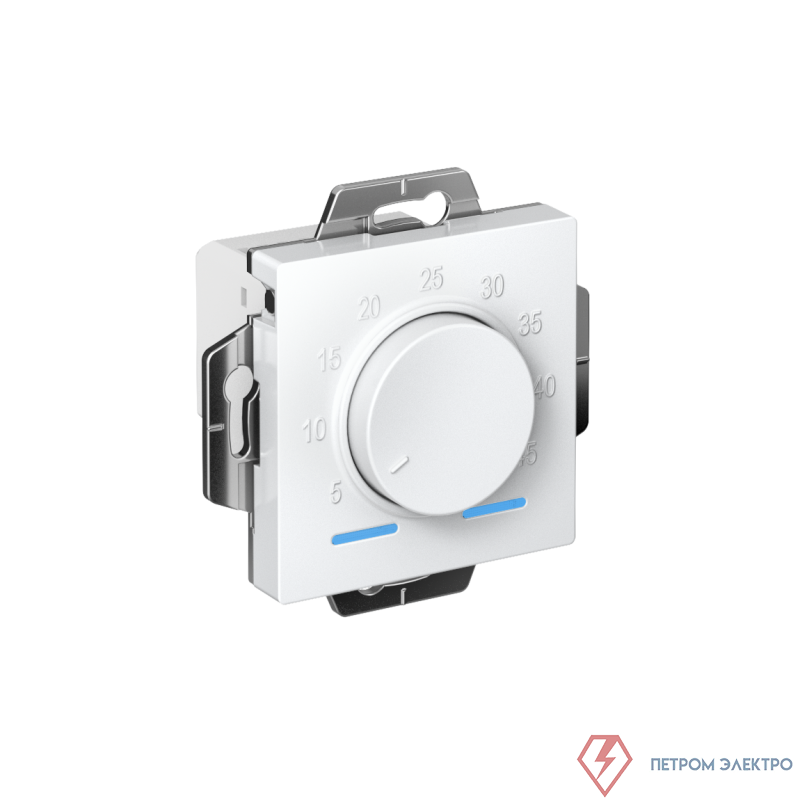 Механизм термостата ATLASDESIGN электрон. теплого пола с датчиком 10А бел. SchE ATN000135