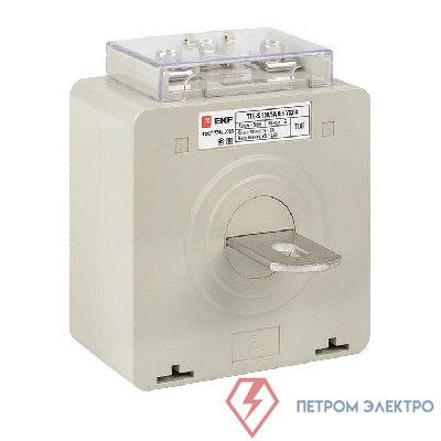 Трансформатор тока ТТЕ-А 100/5А кл. точн. 0.5 с клеммой напряжения PROxima EKF tte-S-100