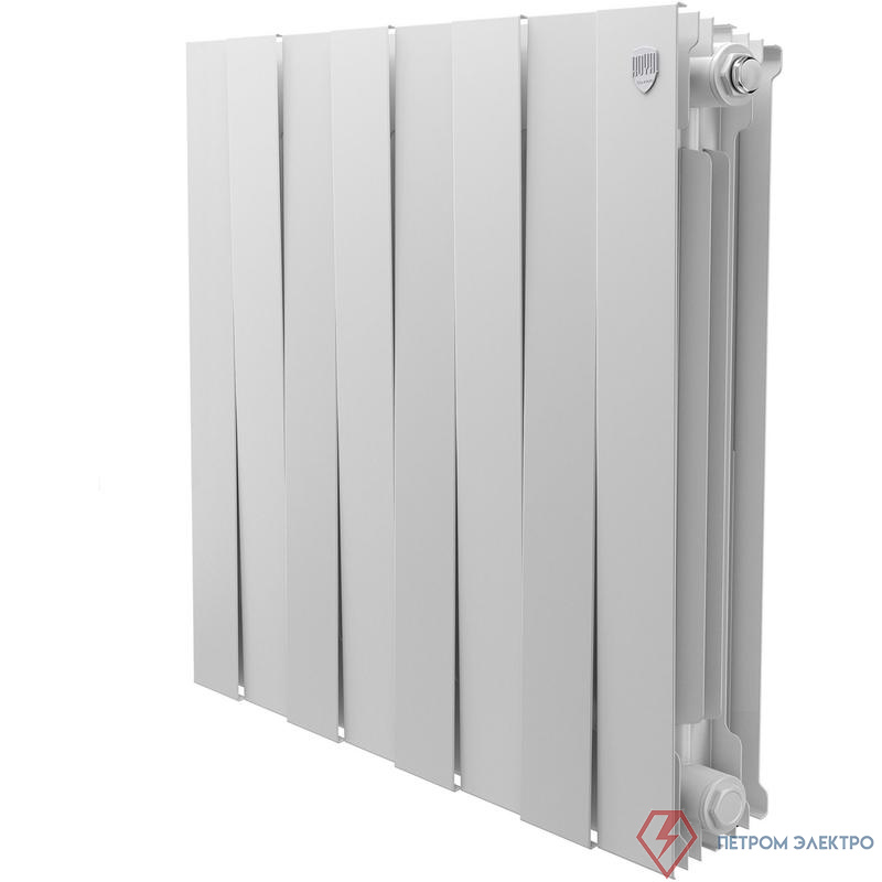 Радиатор биметал. 8 секц. PianoForte 500 Bianco Traffico Royal Thermo НС-1176327