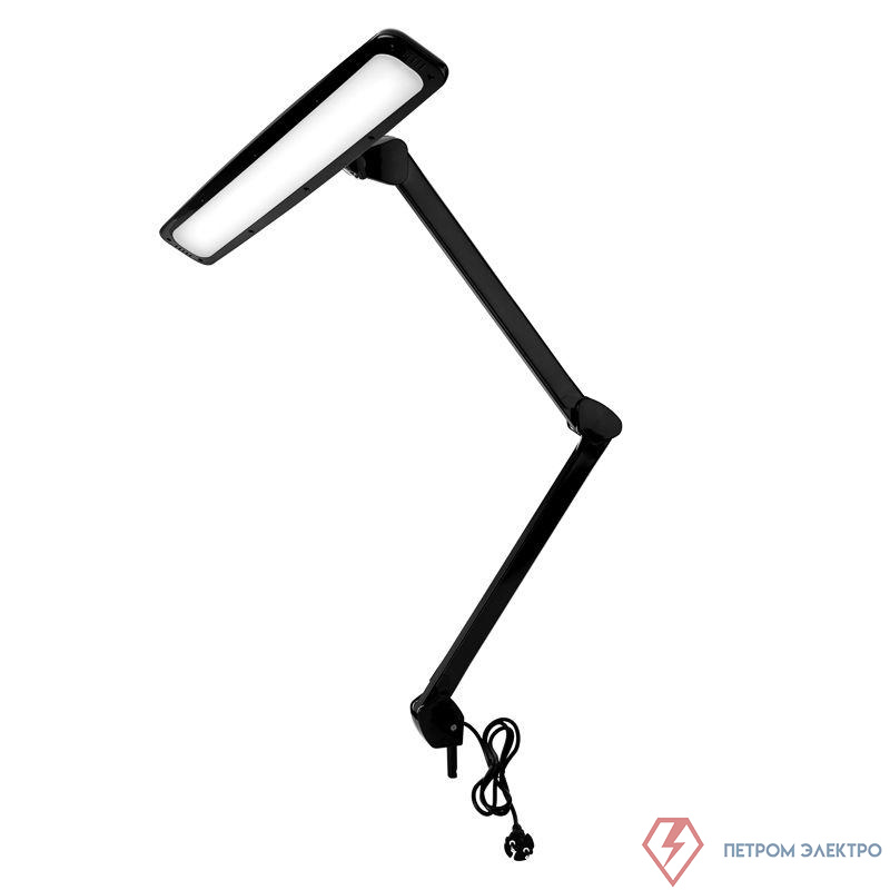 Светильник светодиодный настольн. ECO light 84LED бестеневой на струбцине регулятор яркости черн. Rexant 31-0411