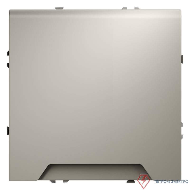 Розетка 1-м СП S70 16А с заземл. защ. шторки + крышка механизм кашемир Voltum VLS040303