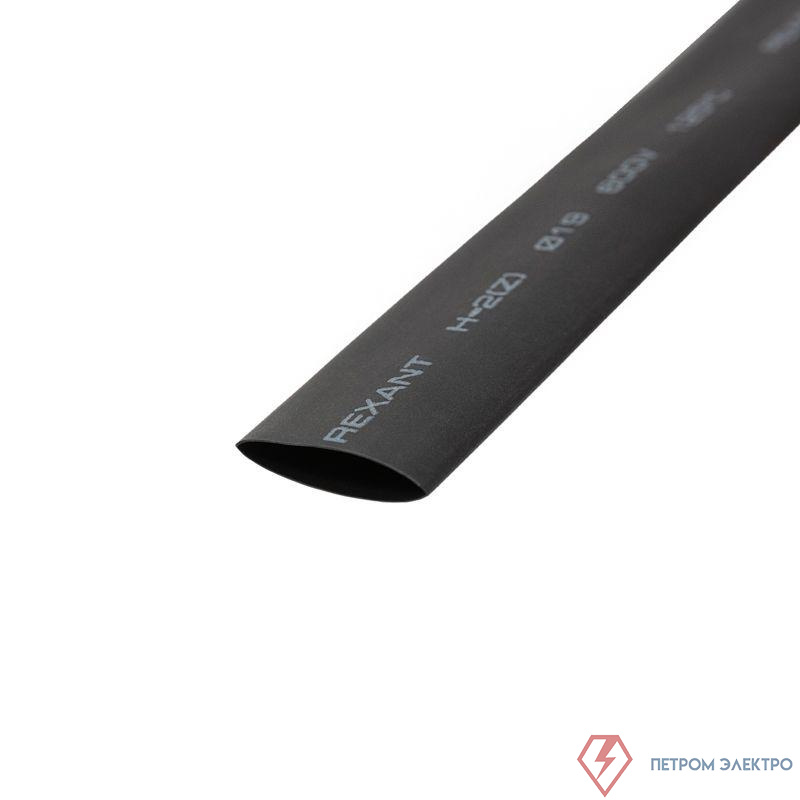 Трубка термоусадочная ТУТ нг 19.0/9.5 черн. 1м Rexant 21-9006