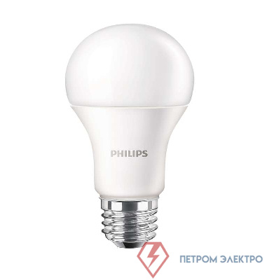 Лампа светодиодная LEDBulb 12Вт E27 3000К 230В A60 RCA EcoHome грушевидная Philips 929001954907