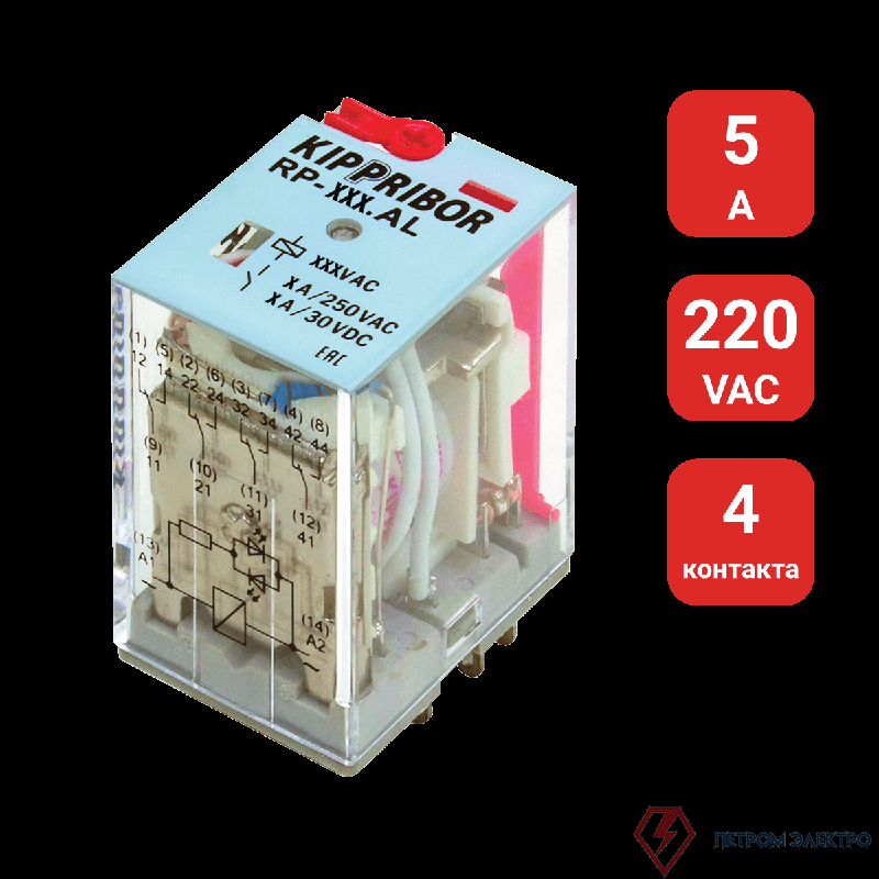 Реле промежуточное RP-407.AL ОВЕН 98325