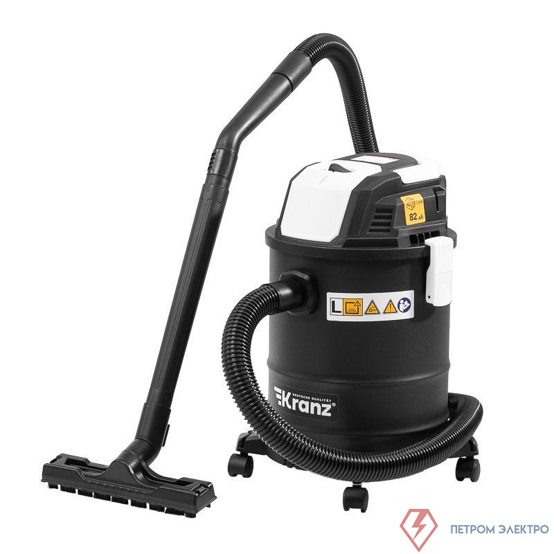 Пылесос строительный KR15 1200Вт 15л 4м Kranz KR-16-1115