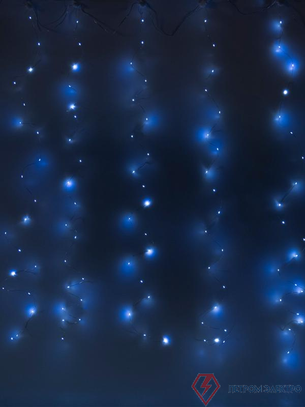 Гирлянда "Занавес" ICLLDM300W-C 300LED LED 3х3м 8режимов IP20 бел. SHLights 4690601054357