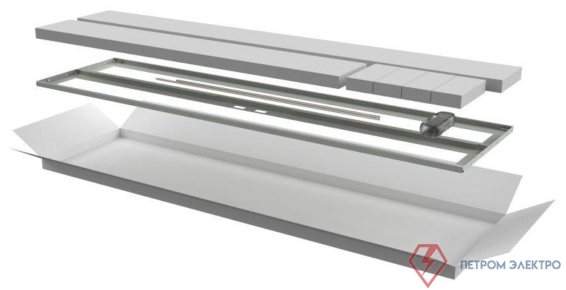 Дверь двустворчатая для шкафа LINEA N 42U 600мм перфорир. сер. ITK LN35-42U6X-D2P