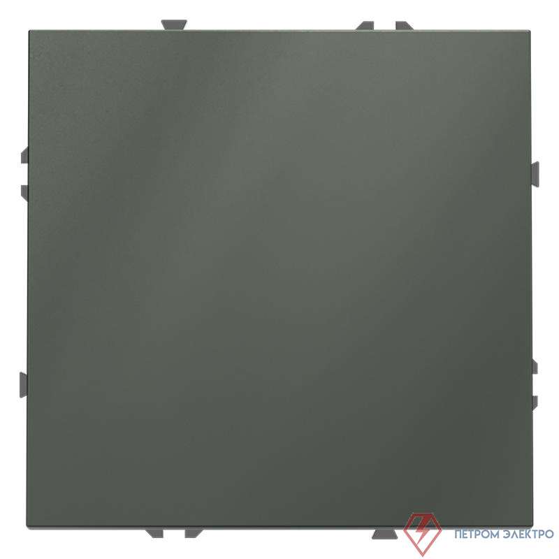 Переключатель проходной 1-кл. СП S70 10А механизм титан Voltum VLS010306