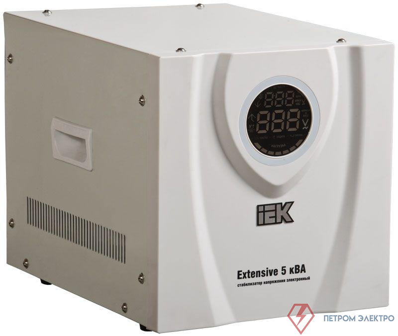 Стабилизатор напряжения Extensive 5кВА переносной IEK IVS23-1-05000