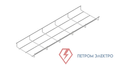 Лоток проволочный 100х30 L3000 сталь 4мм PL30-100-3000 INOX304 нерж. КМ LO26716