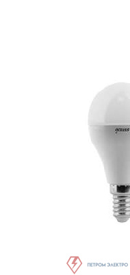 Лампа светодиодная Black 6.5Вт шар 3000К тепл. бел. E14 520лм 150-265В Gauss 105101107 0