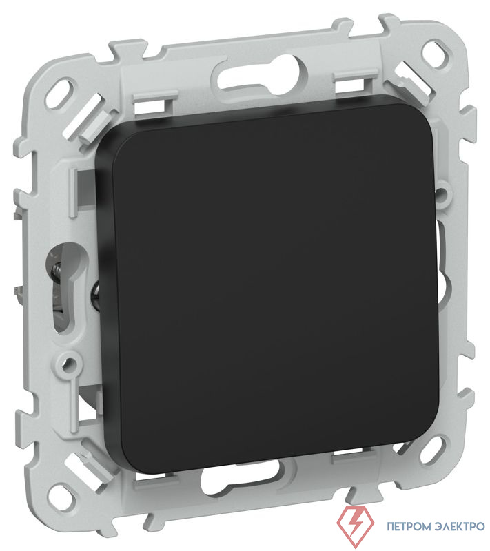 Выключатель 1-кл. СП FLITE ВС11-1-0-ФлЧ 10А механизм черн. IEK FI-V10-0-10-1-K02