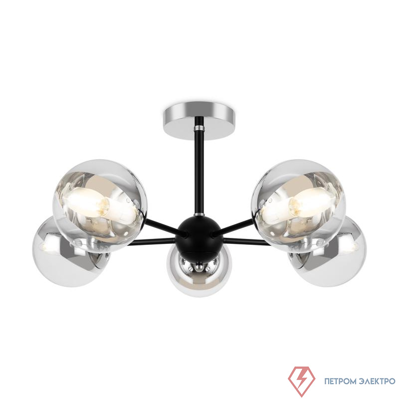Светильник Sonnet 40Вт E14х5 IP20 подвесной Freya FR5271PL-05B