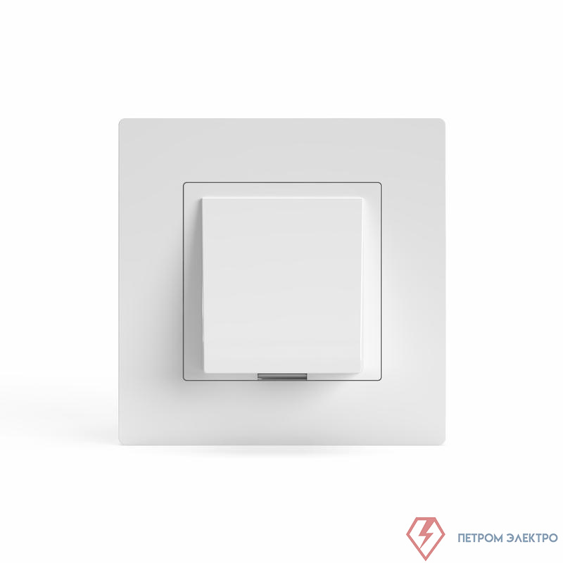 Вывод кабеля СП Pixel IP20 механизм бел. TOKOV ELECTRIC TKE-PX-CP-C01