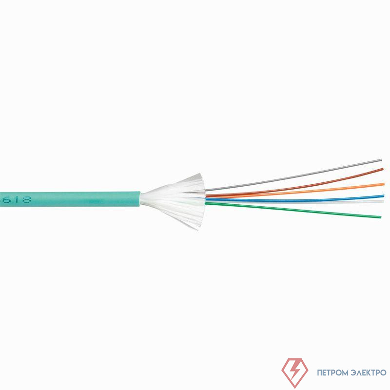 Кабель оптоволоконный OM4 50/125 6FO универс. 900мкм (м) Leg 032665