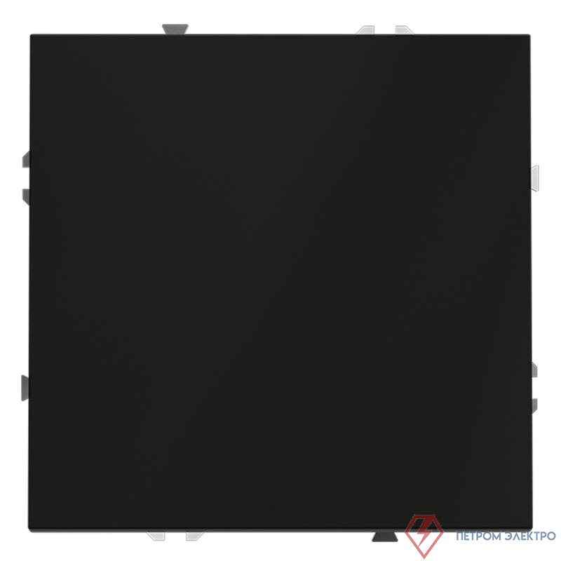 Переключатель перекрестный 1-кл. СП S70 механизм черн. матов. Voltum VLS010508