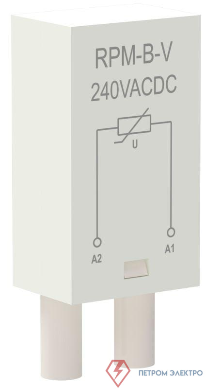 Модуль защиты для реле варистор 240В ACDC ONI RPM-B-V-ACDC240V
