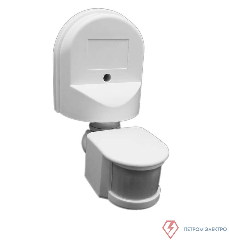 Датчик движения DD-01 настенный 180град. 800Вт 10-420с 5-12м 3-2000Лк IP44 бел. Duwi 25823 0