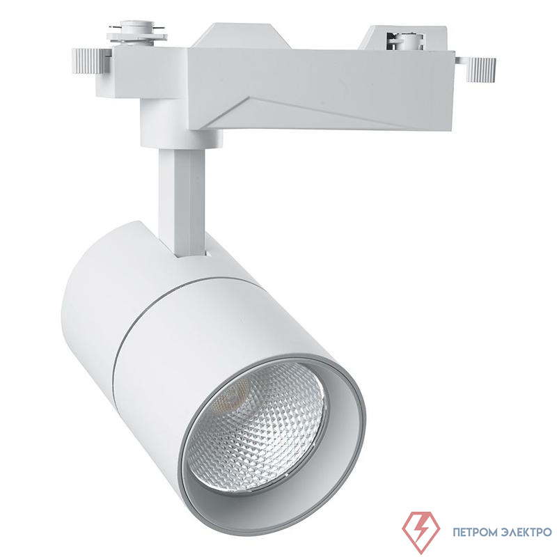 Светильник светодиодный трековый AL103 MarketBright 30Вт 4000К 2700лм 60град. на шинопровод со встроен. драйвером бел. FERON 32521