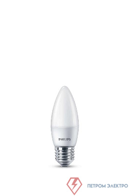 Лампа светодиодная ESS LEDCandle 6W 620lm E27 840 B35FR Philips 929002970907