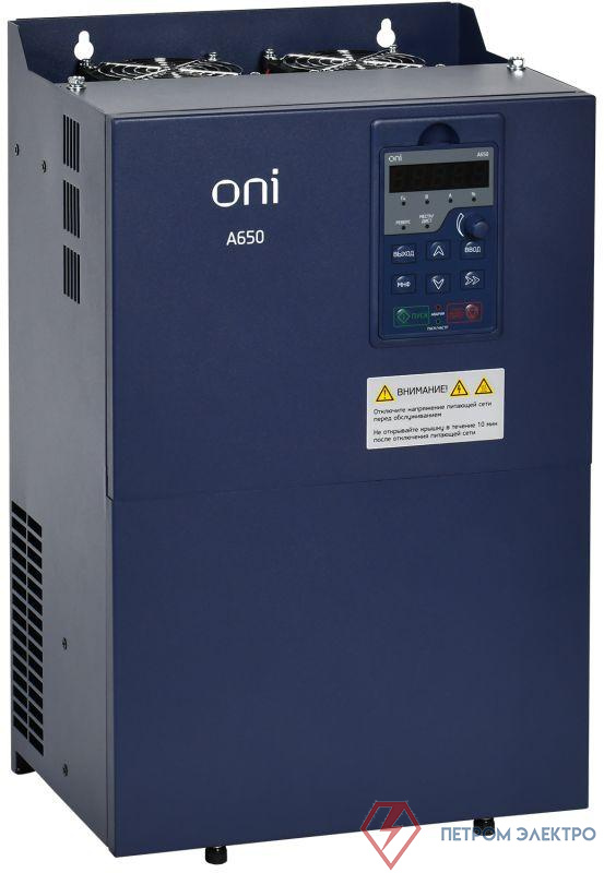 Преобразователь частоты A650 380В 3Ф 90кВт 176А тор. M ONI A650-33E90TM