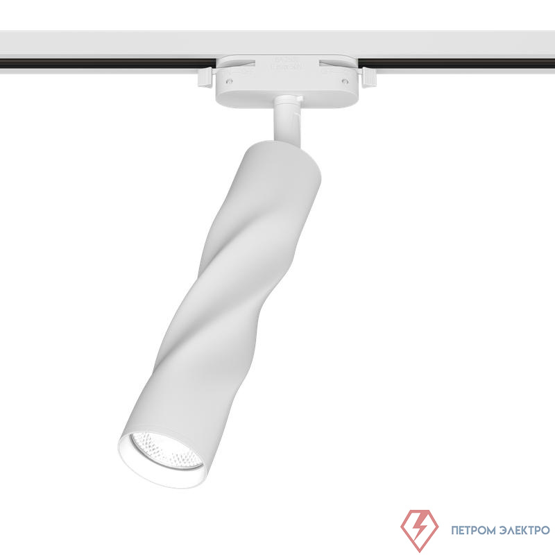 Светильник трековый поворотный ARTLINE 55х55х200 GU10 230В алюм. 2.6кв.м бел Ritter 59931 3