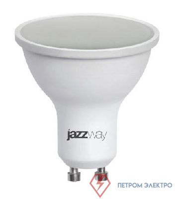 Лампа светодиодная PLED-SP 9Вт PAR16 5000К холод. бел. GU10 720лм 230В JazzWay 2859723A 0