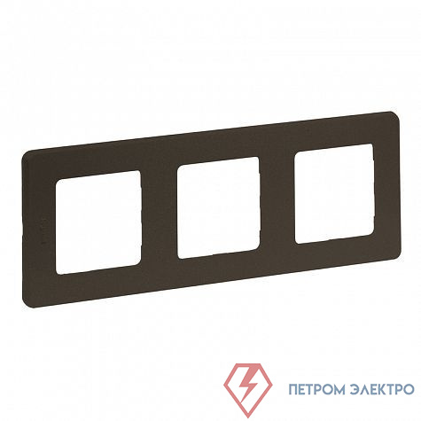 Рамка 3-м СП Inspiria IP20 бронз. IEK 673959