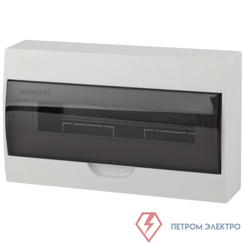Бокс навесной ЩРН-П-18 18мод. IP41 пластик SIMPLE NO-box_simple-plastic_18_surface BOXS18 Эра Б0041527