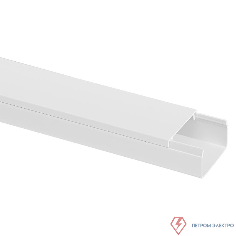 Кабель-канал 25х16 L2000 пластик бел. TOKOV ELECTRIC TKE-KK-25-16-2000-WH