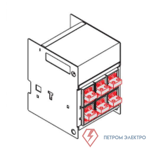 Часть фиксированная E3 W FP 3p HR-HR ABB 1SDA059666R1