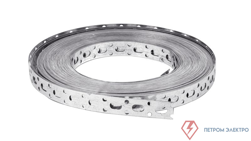 Лента монтажная перфорир. 17х0.6мм (уп.25м) DKC CM610040