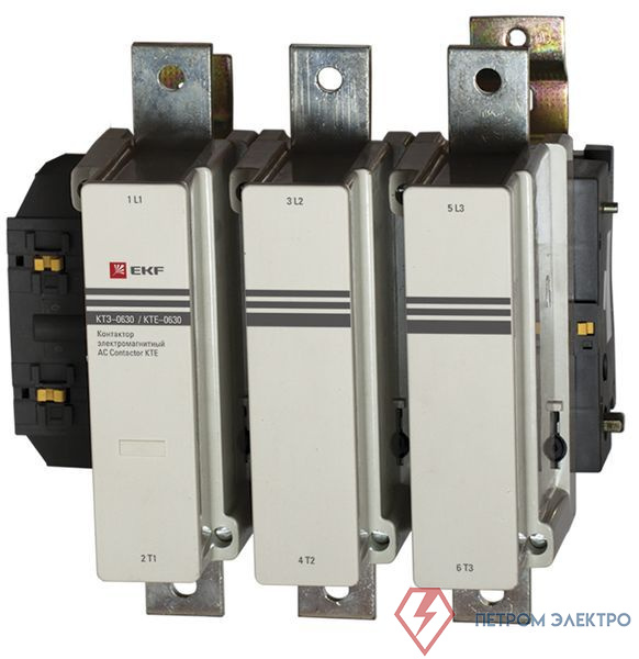 Контактор КТЭ 630А кат. 380В AC 1НО EKF ctr-b-630-380