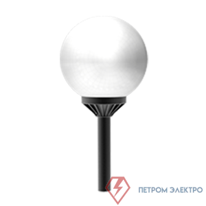 Светильник светодиодный парковый Omni 40Вт 4000К торшерный RAL9005 черн. муар VARTON V1-S0-90520-40000-6504040
