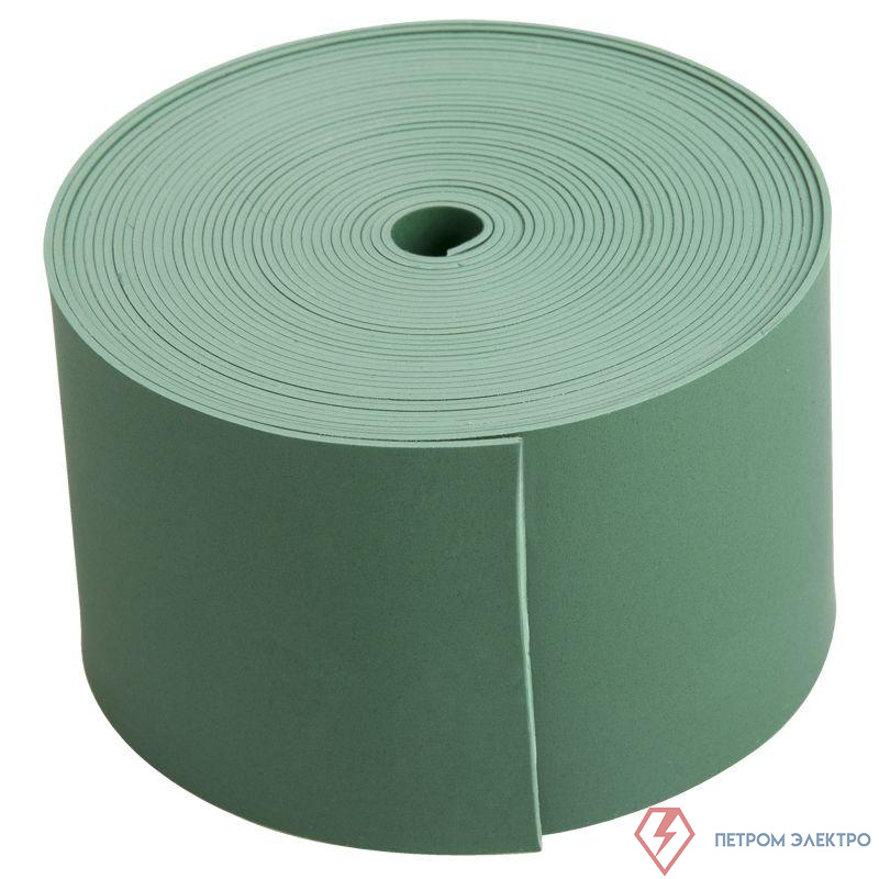 Лента термоусаживаемая ТЛ-0.8 50х0.8мм с клеевым слоем зел. 5м Rexant 48-9013