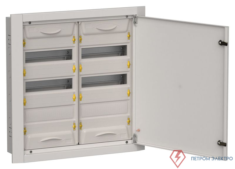 Корпус ЩРв-72 (2х36) TITAN 5 630х625х130 IP31 метал. сер. IEK TI5-50-V-2X036-31-7035
