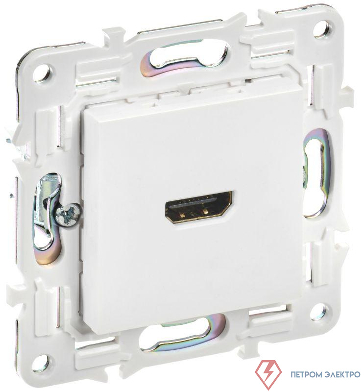 Розетка HDMI SKANDY SK-H01W арктич. бел. IEK SK-H10-K01
