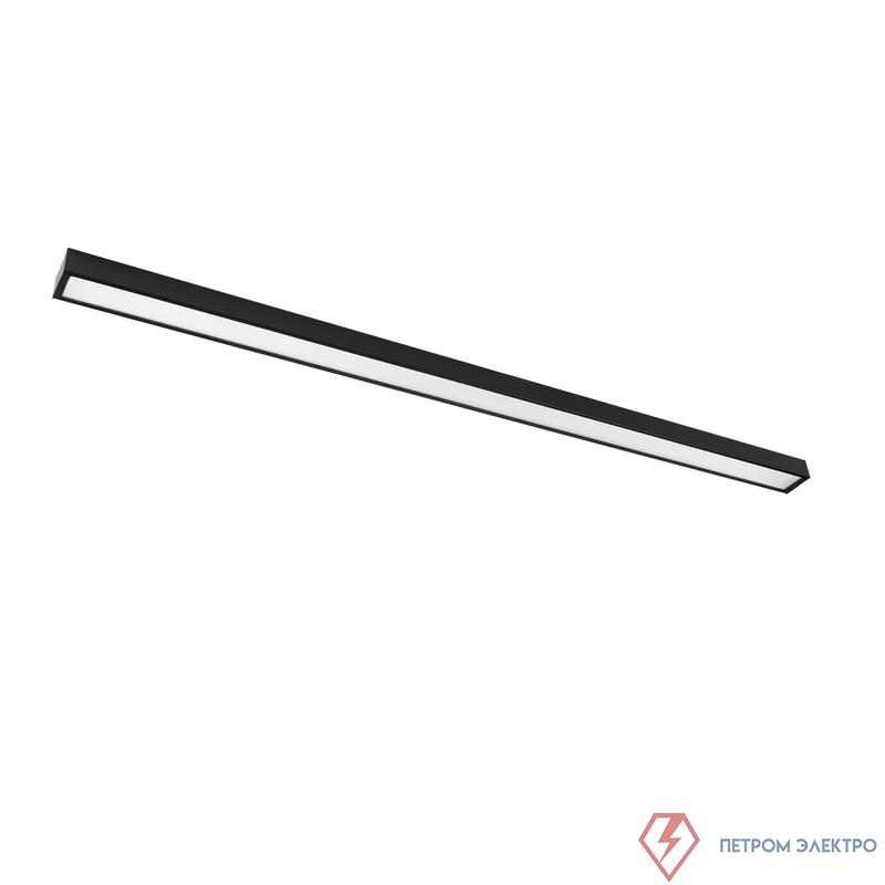 Светильник светодиодный PSO-01 24Вт 4000К IP40 1200х50мм BLACK ДПО/ДСО для реечных потолков IP40 (универсальный монтаж: накладной/подвесной) Pro JazzWay 5058712