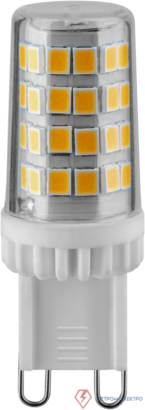 Лампа светодиодная 80 254 NLL-P-G9-6-230-3K-NF прозрачная 3000К тепл. бел. 480лм без пульсаций Navigator 80254