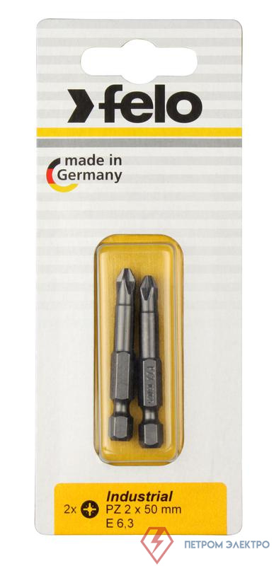 Бита крестовая PZ 1х50 (блист.2шт) FELO 3101536