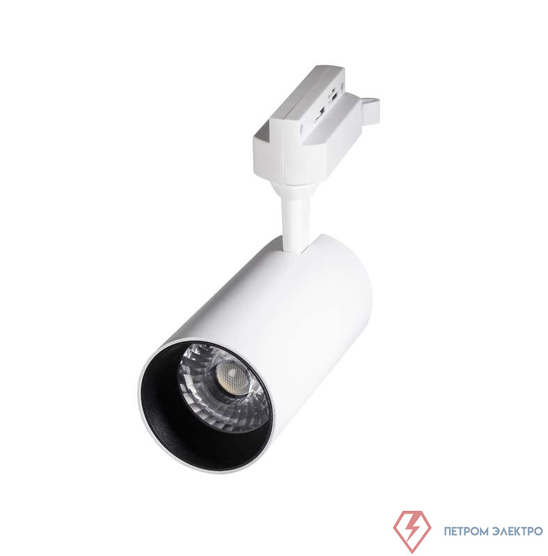 Светильник светодиодный трековый PTR 0725 25Вт 4000К IP40 24град. WH бел. JazzWay 5015227