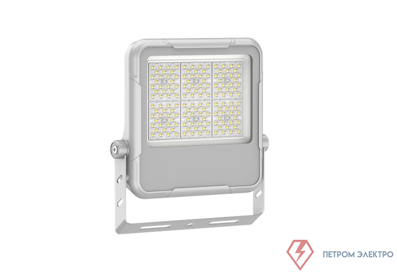 Прожектор светодиодный СДО FL 21 C 50W AM1 840 GR CL 254х239х38мм 50Вт 4000К IP66 уличный сер. Русский Свет 17082123344