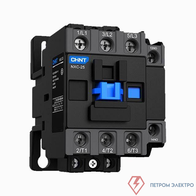 Контактор NXC-25 25А кат. 380В AC 1НО+1НЗ AC-3 (R) CHINT 836857