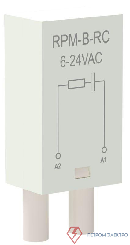 Модуль защиты для реле RC-цепь 6-24В AC ONI RPM-B-RC-AC6-24V