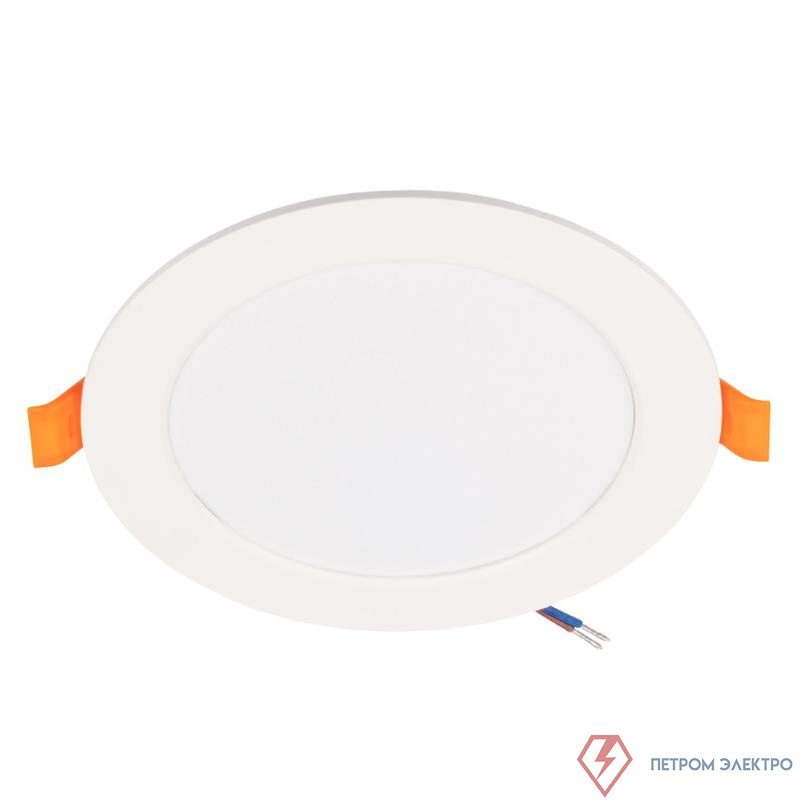 Светильник светодиодный PLED DL7 WH 10Вт 6500К IP54 850лм встраив. бел. JazzWay 5069046